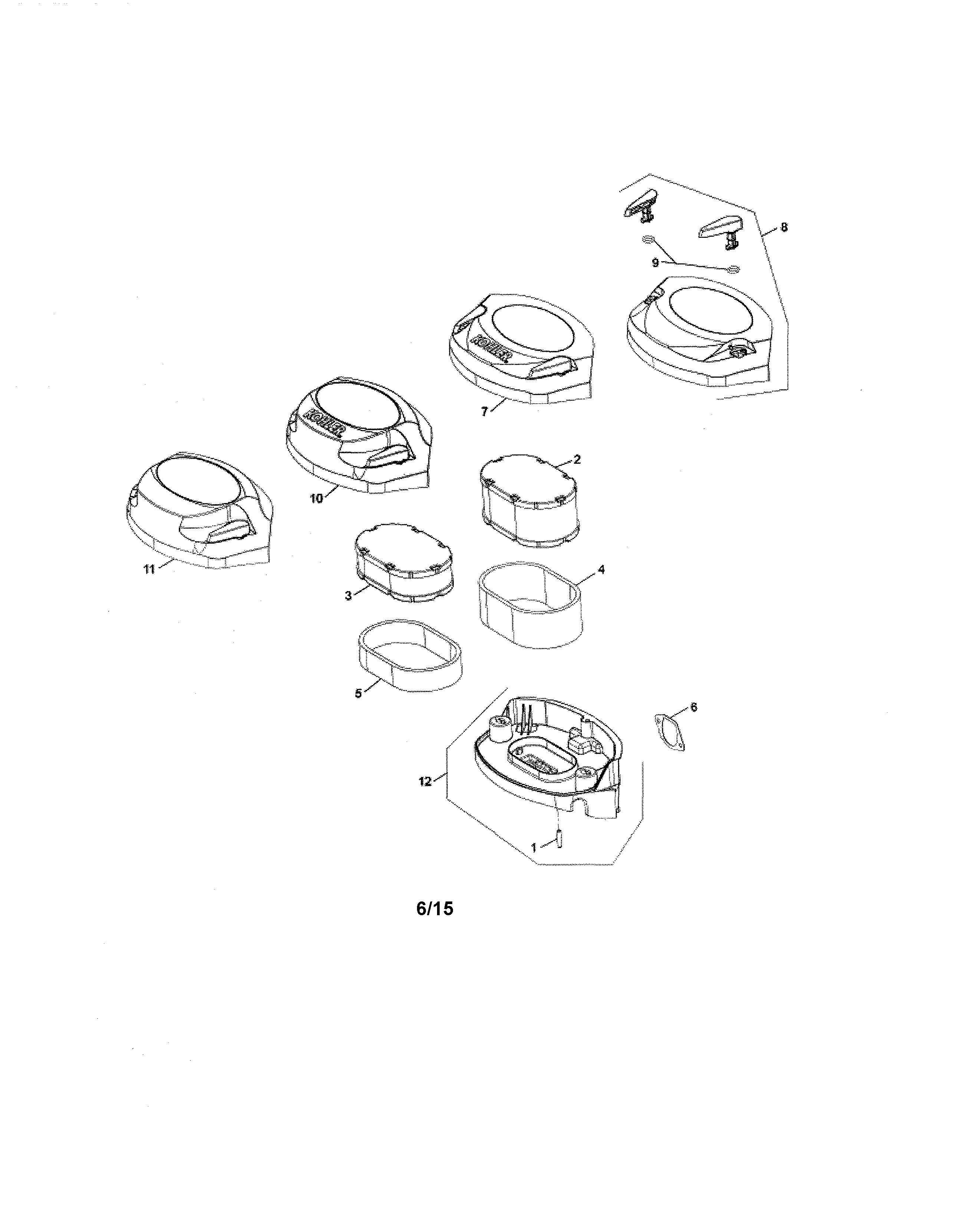 Husqvarna 96043020300 air intake diagram