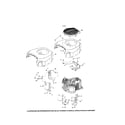 Husqvarna 96043020300 blower housing diagram