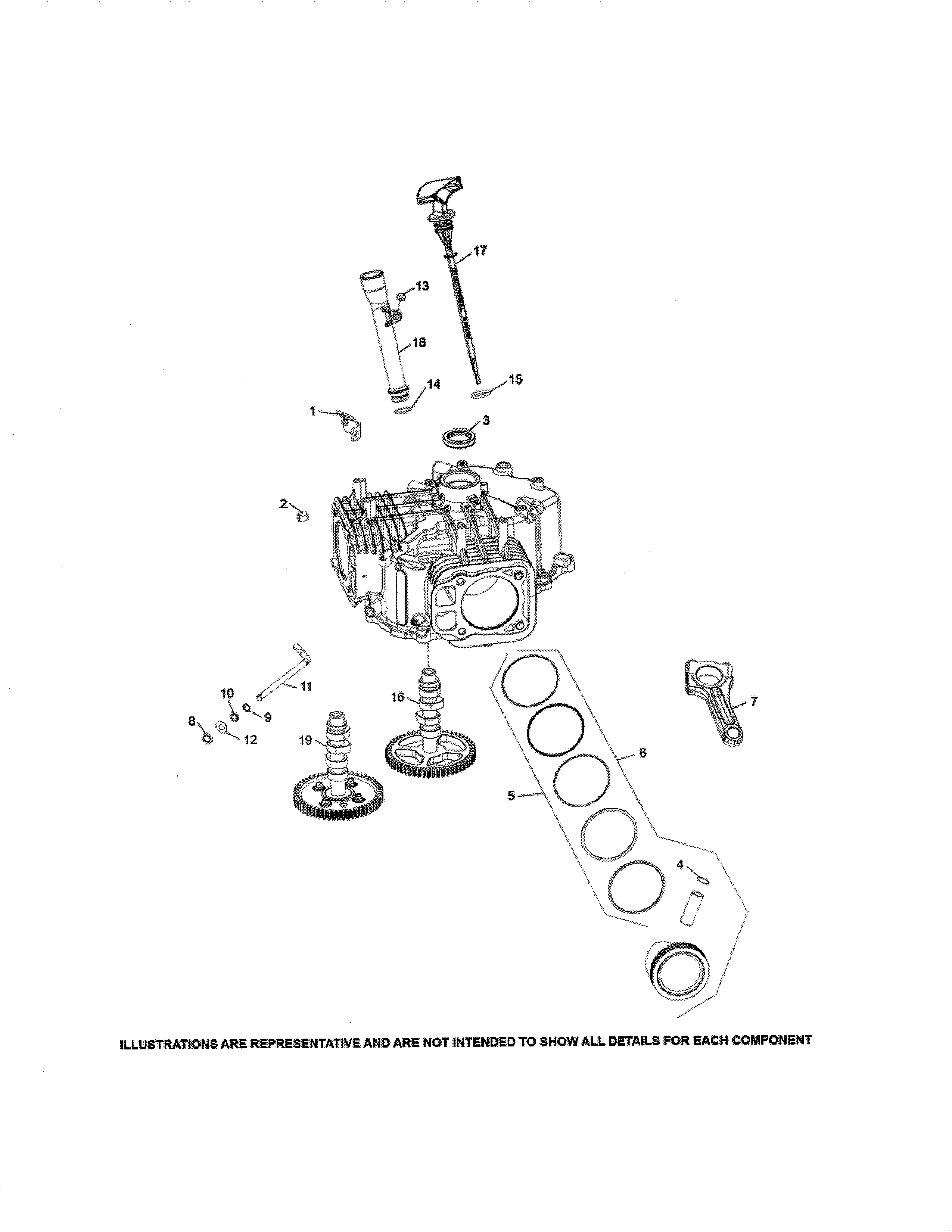 Husqvarna 96043020300 crankcase diagram