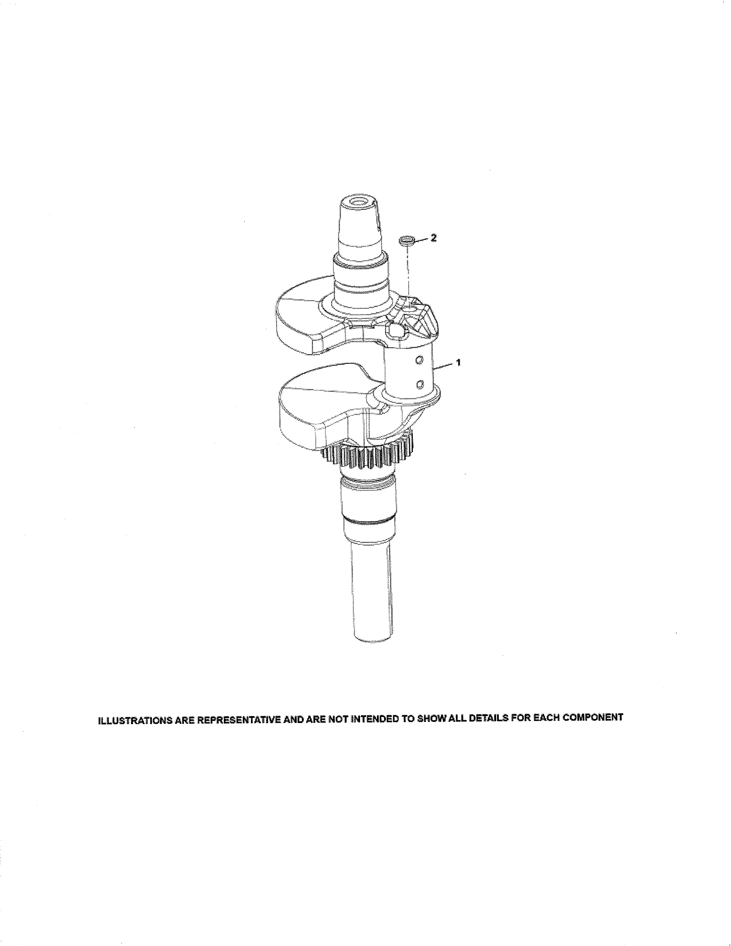 Husqvarna 96043020300 crankshaft diagram