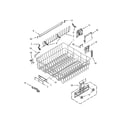 Kenmore Elite 66512763K313 upper rack & track diagram