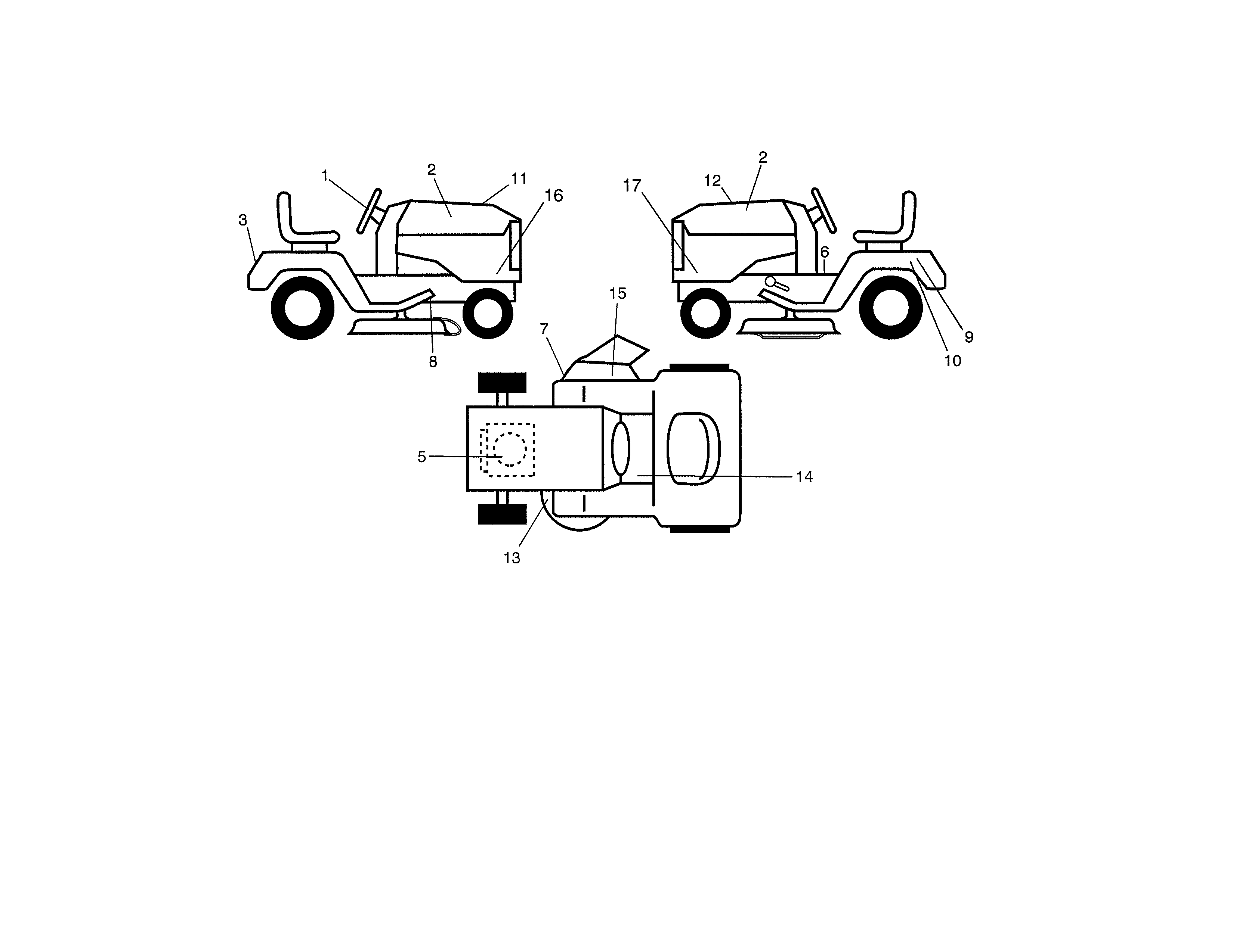 Craftsman 917203920 decals diagram