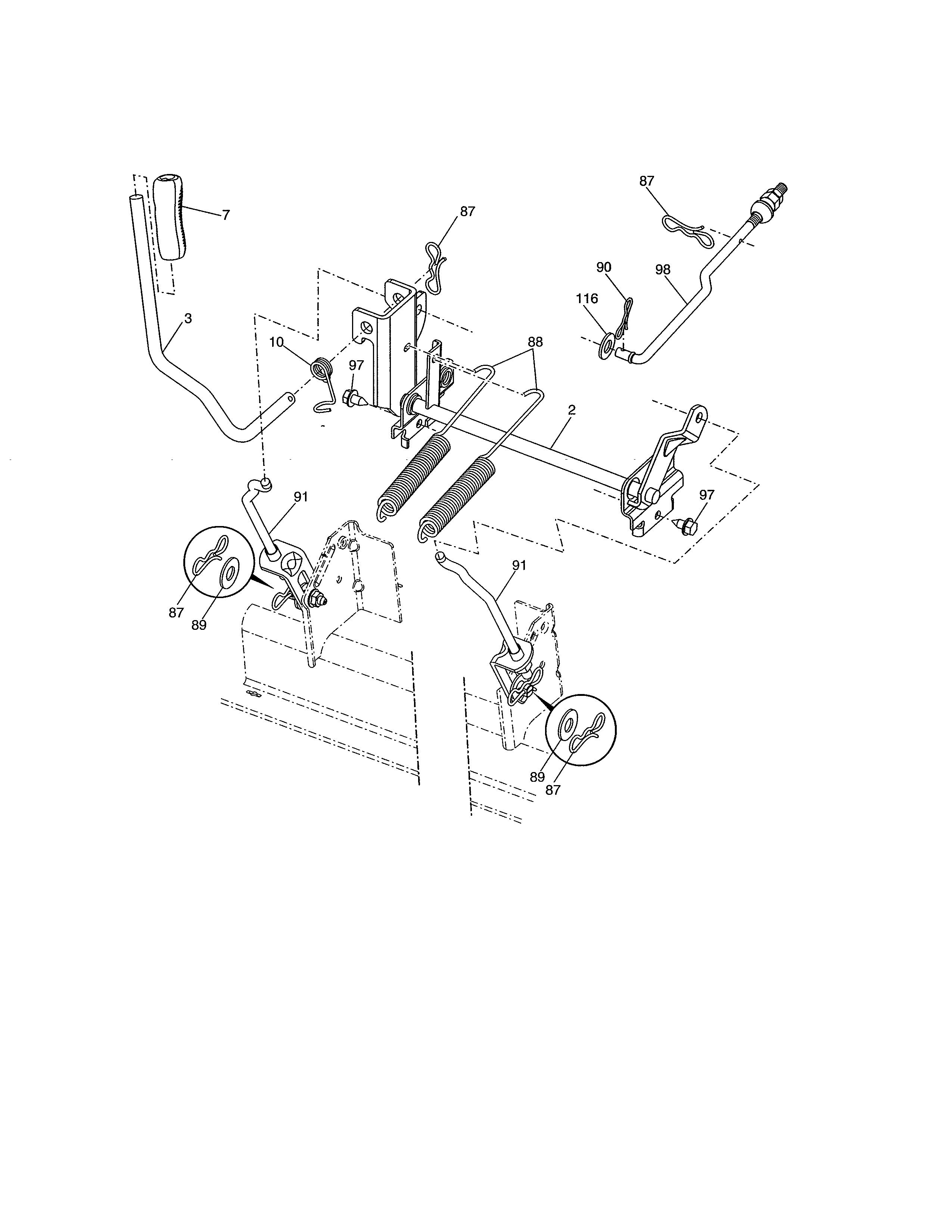 Craftsman 917204040 lift diagram