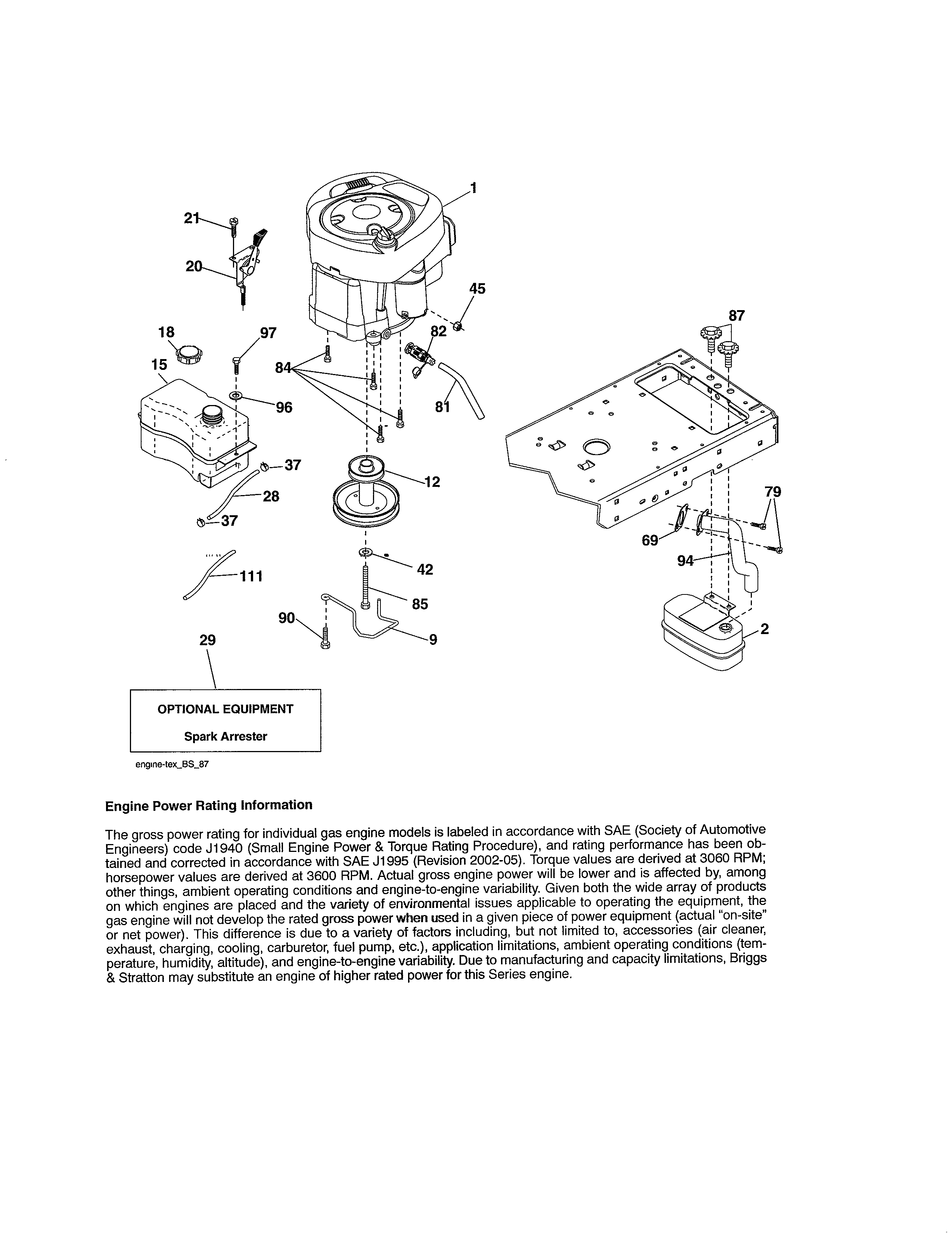Craftsman 917250810 engine diagram