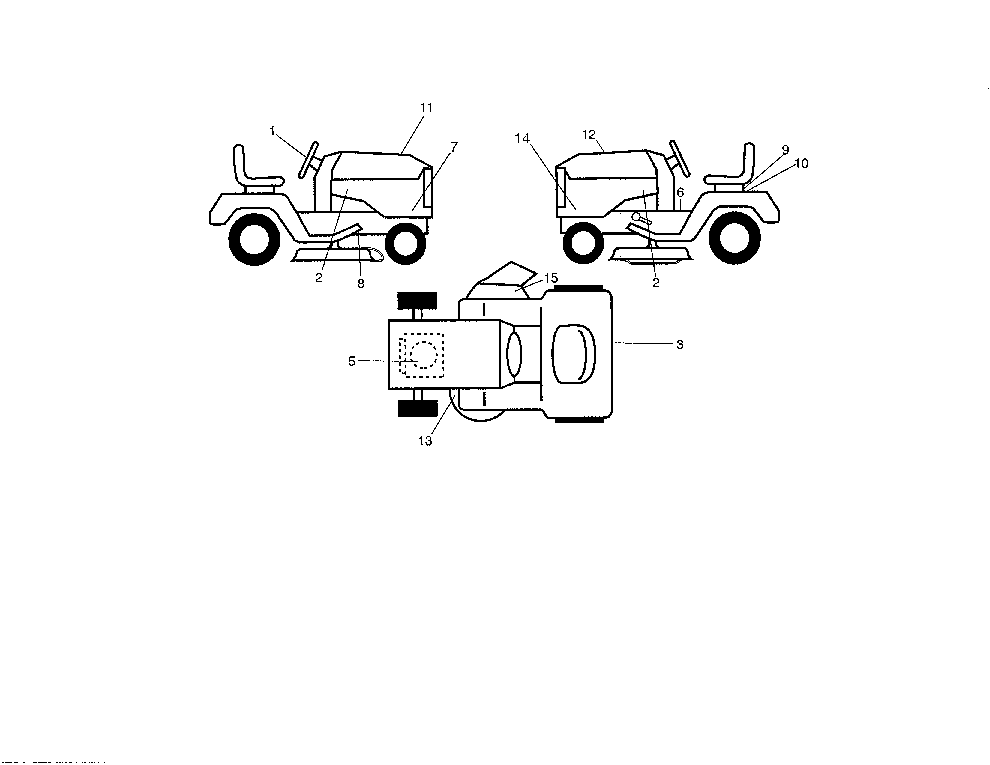 Craftsman 917250810 decals diagram