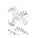 Craftsman 247888780 auger & housing/gear box diagram
