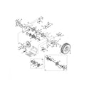 MTD 31AH55TQ799 wheels/drive shaft diagram