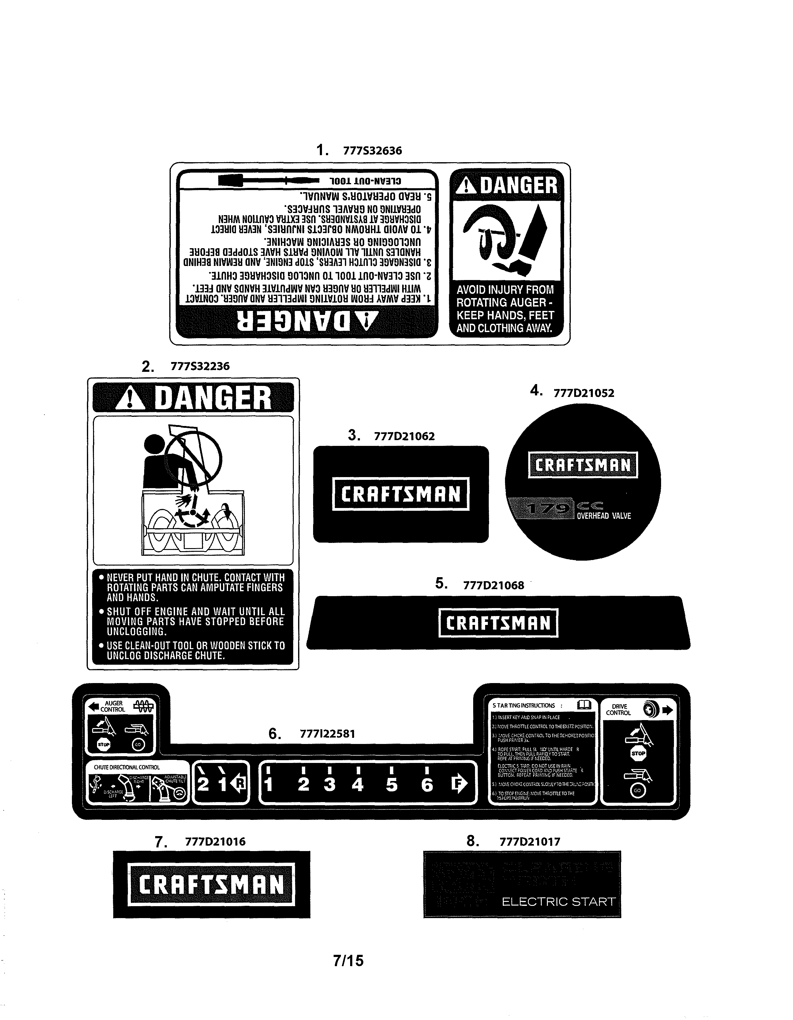 MTD 31BS62EE799 decals diagram