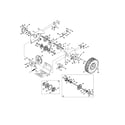 Craftsman 247886940 wheels/drive shaft diagram