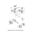 MTD 11A-A1BW799 fuel tank/muffler diagram