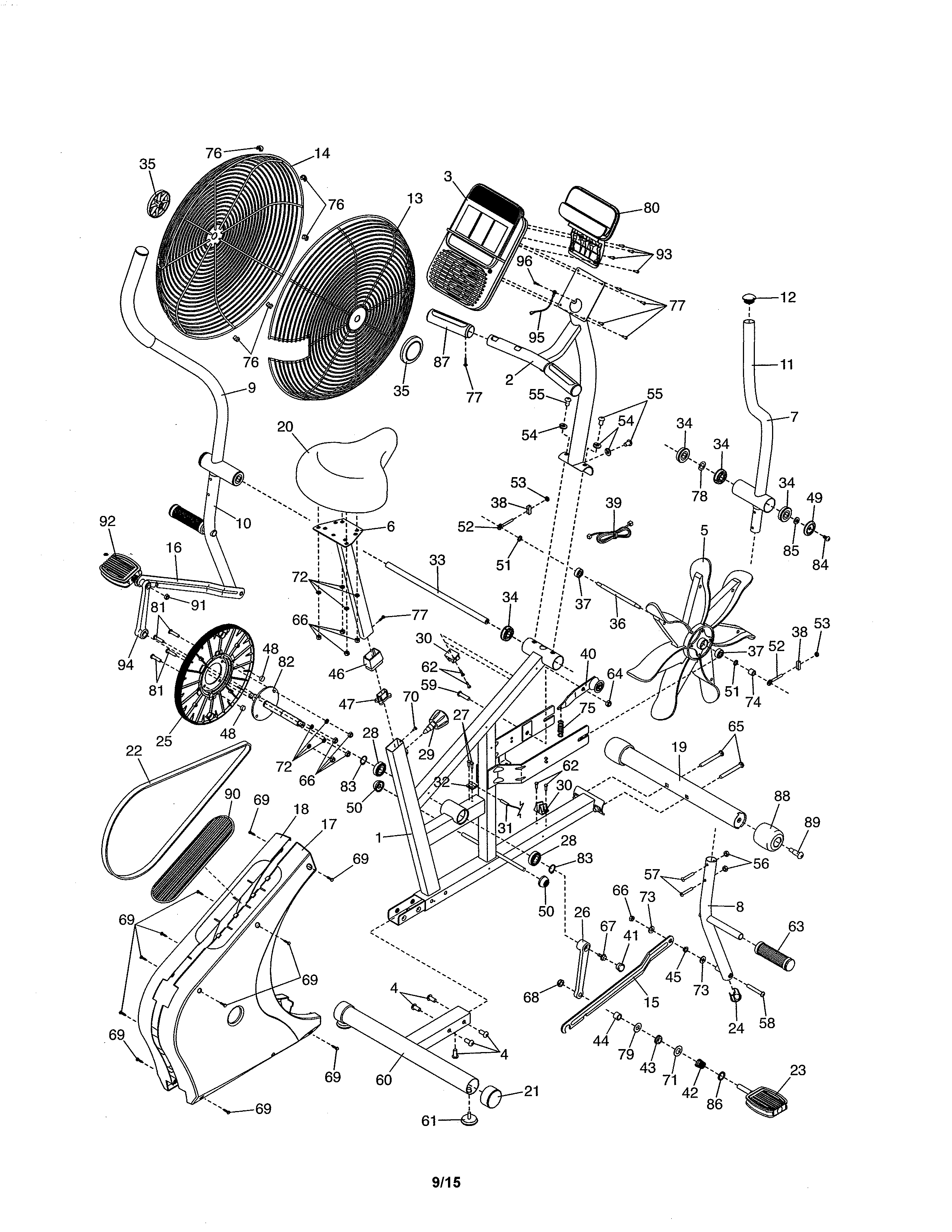 Proform 831219330 cycle diagram
