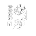 Frigidaire FFGF3017LSA burner diagram
