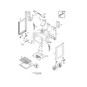 Frigidaire FFGF3017LSA body diagram