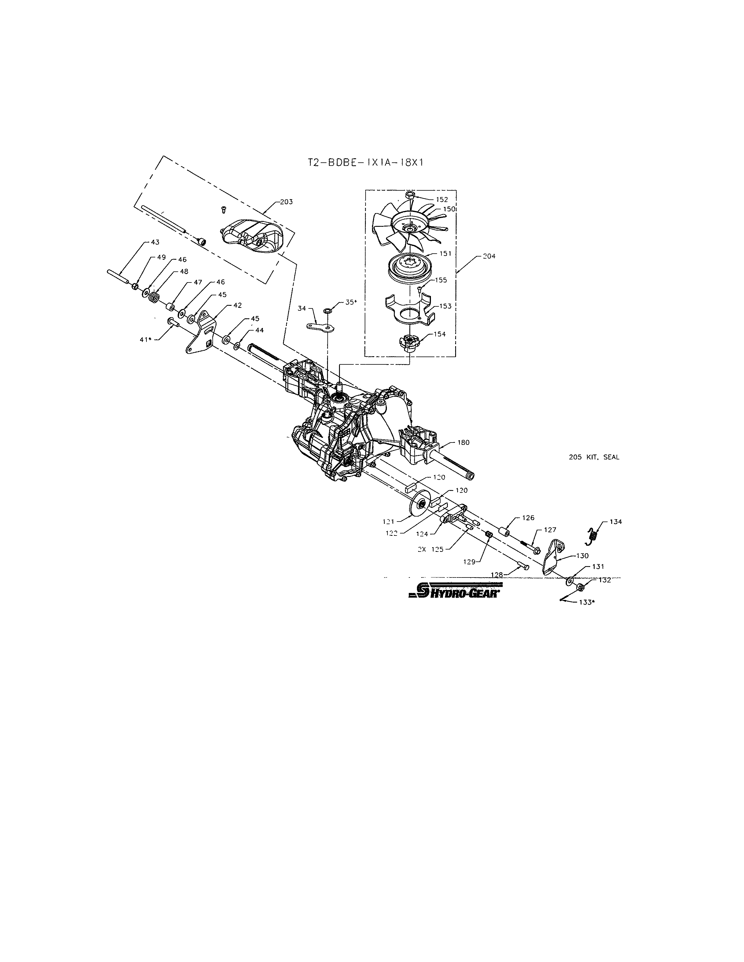 Craftsman 917986331 transaxle diagram