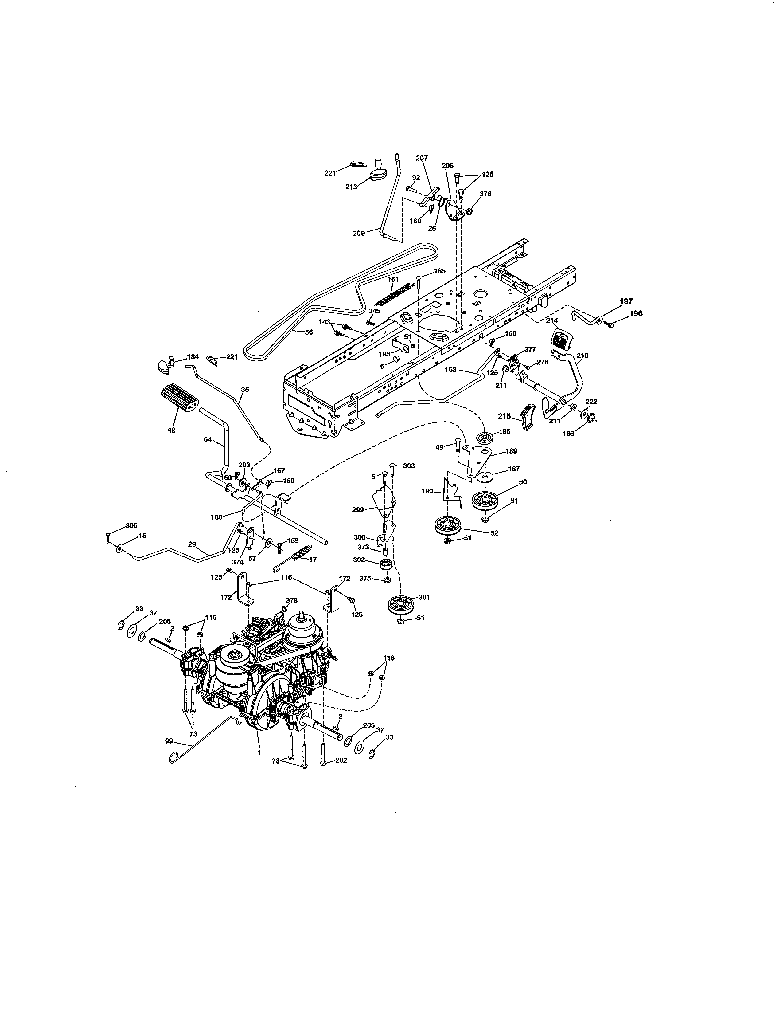Craftsman 917986421 ground drive diagram