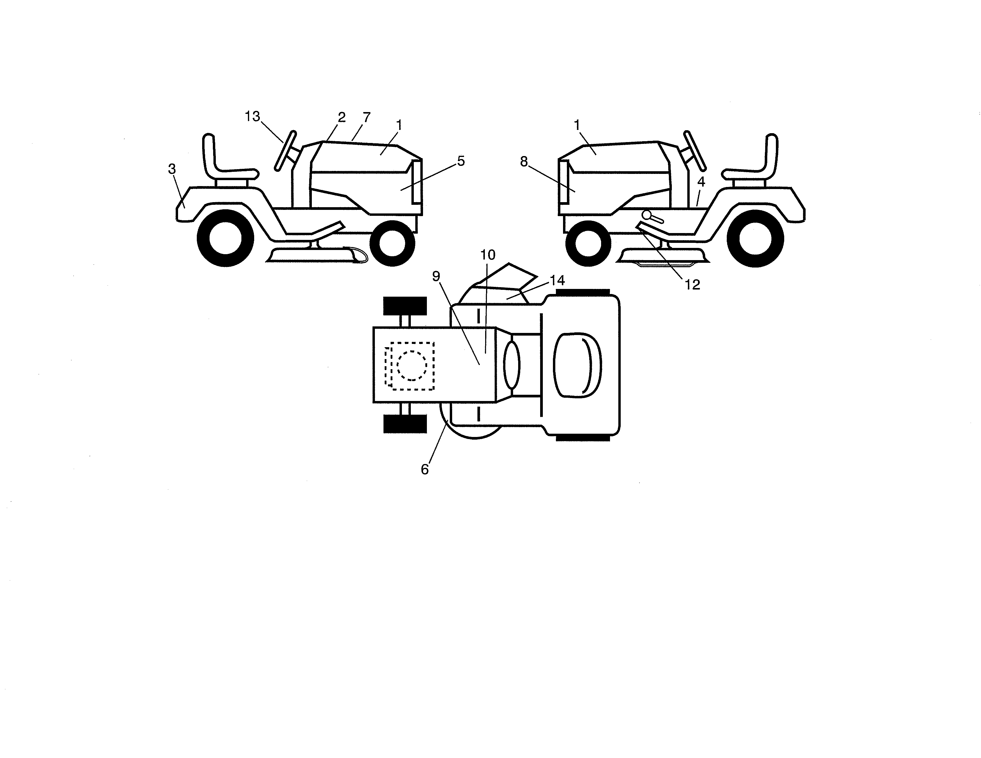 Craftsman 917986421 decals diagram
