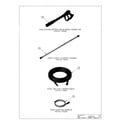 DeWalt DXPW3835 accessories diagram