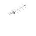 Poulan 96192008700 axle shaft diagram