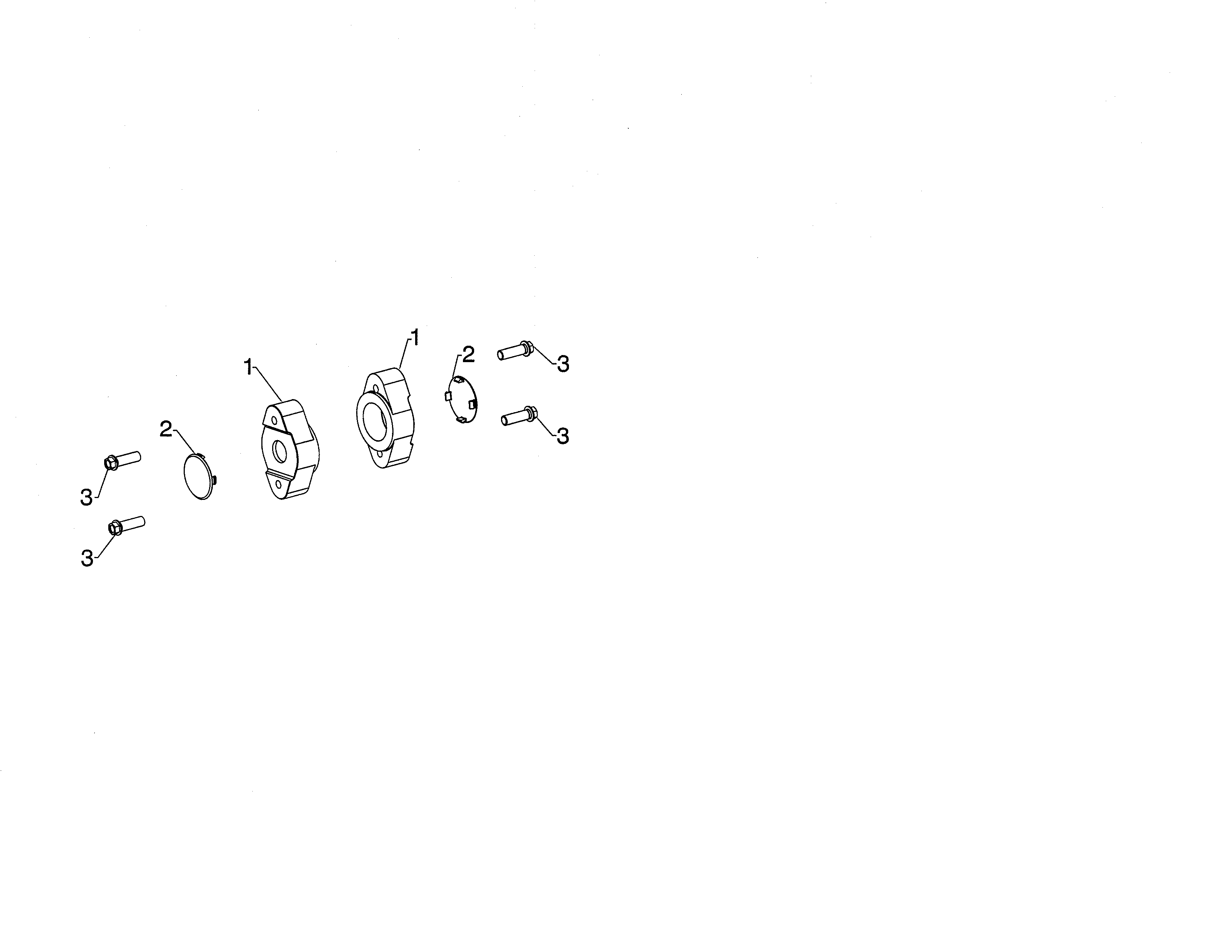 Husqvarna PA10530ES (96192008900) auger bearing diagram