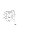 Poulan PR240 (96192006702) auger housing diagram