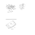 Poulan PR240 (96192006702) engine/frame cover/mounting plate diagram