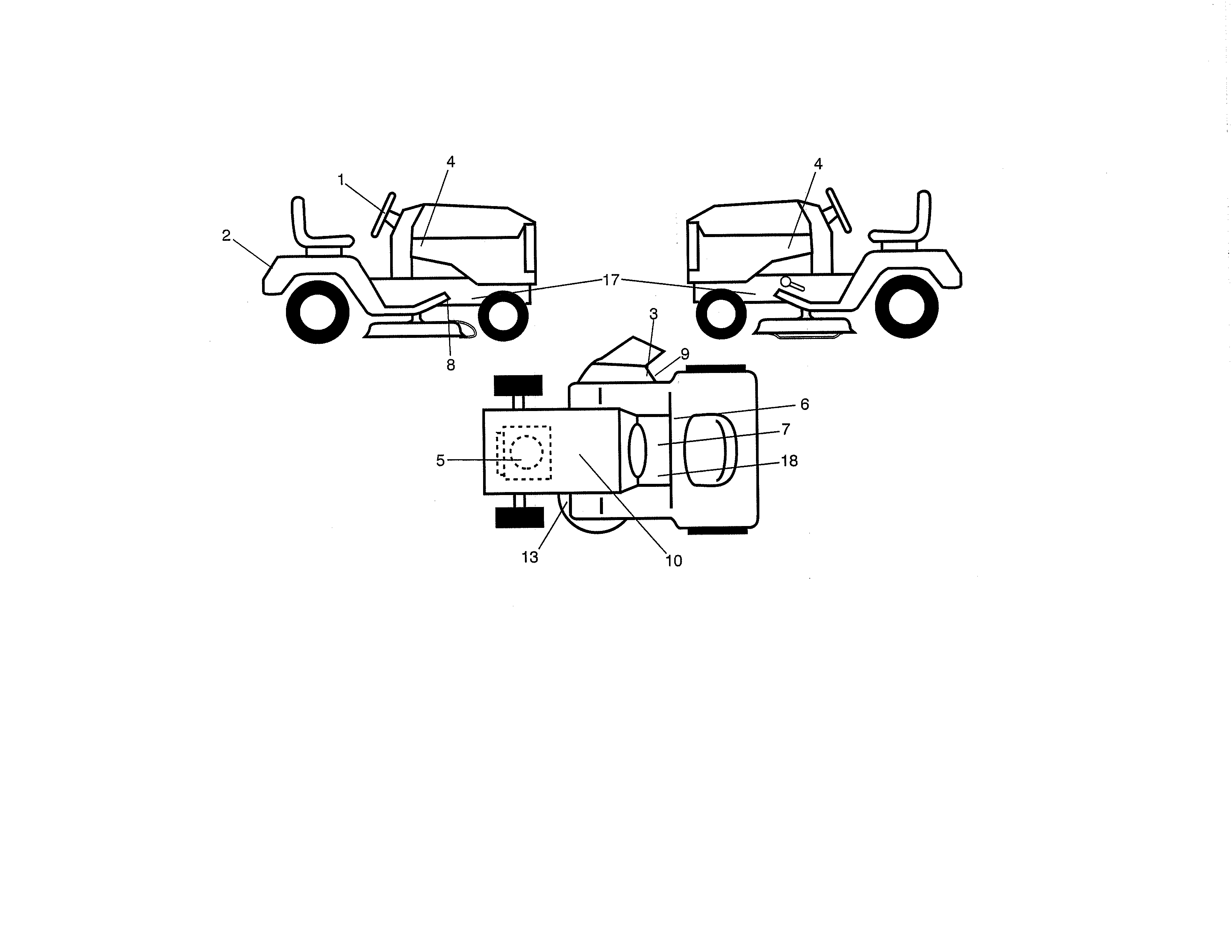 Craftsman 917254322 decals diagram