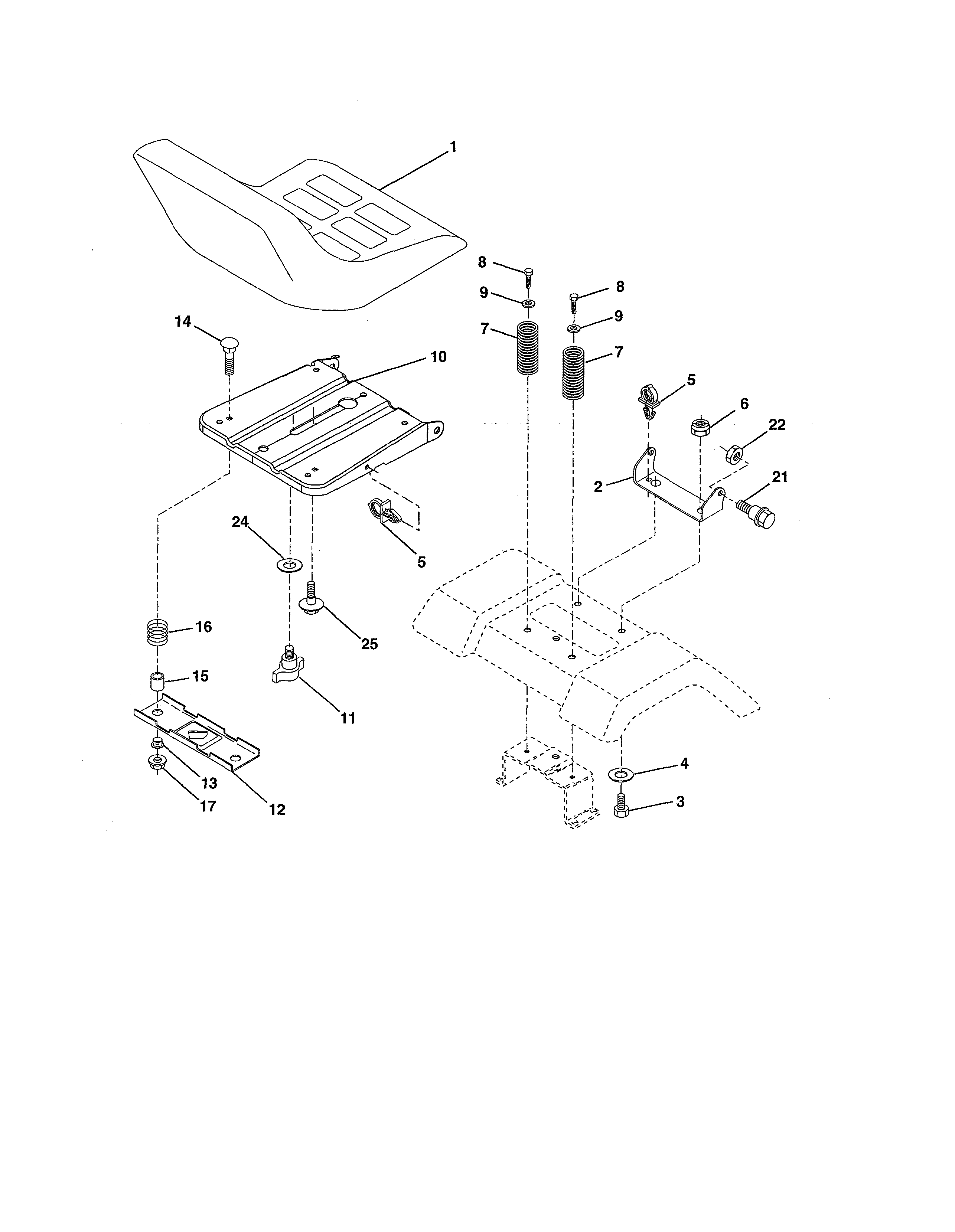 Craftsman 917986130 seat diagram