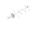 Poulan 96192009000 axle shaft diagram