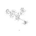 Poulan 96192009200 impeller/gear box diagram