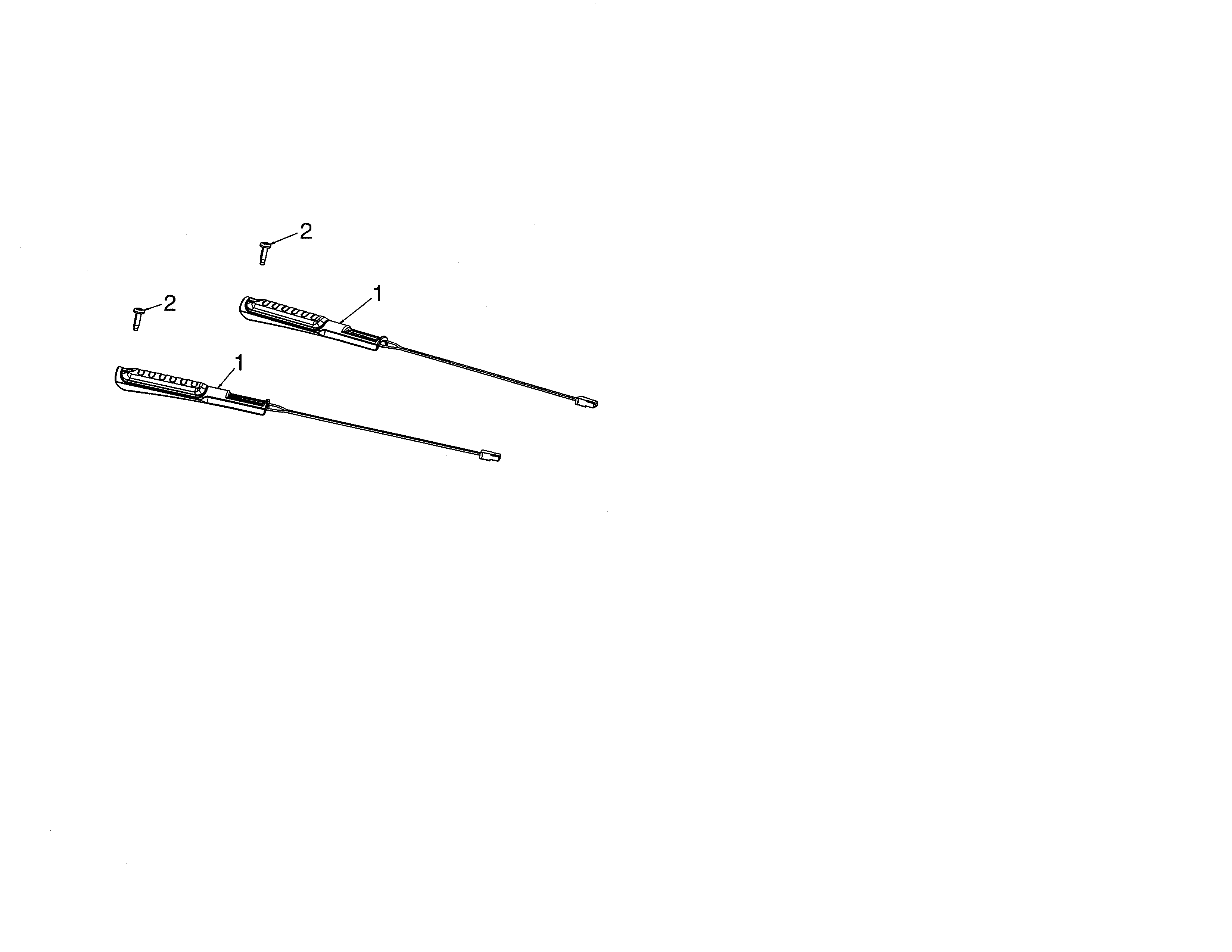 Husqvarna ST224-96193009602 handle grip diagram