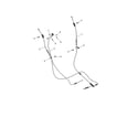 Husqvarna ST224-96193009602 cable control drive & auger diagram