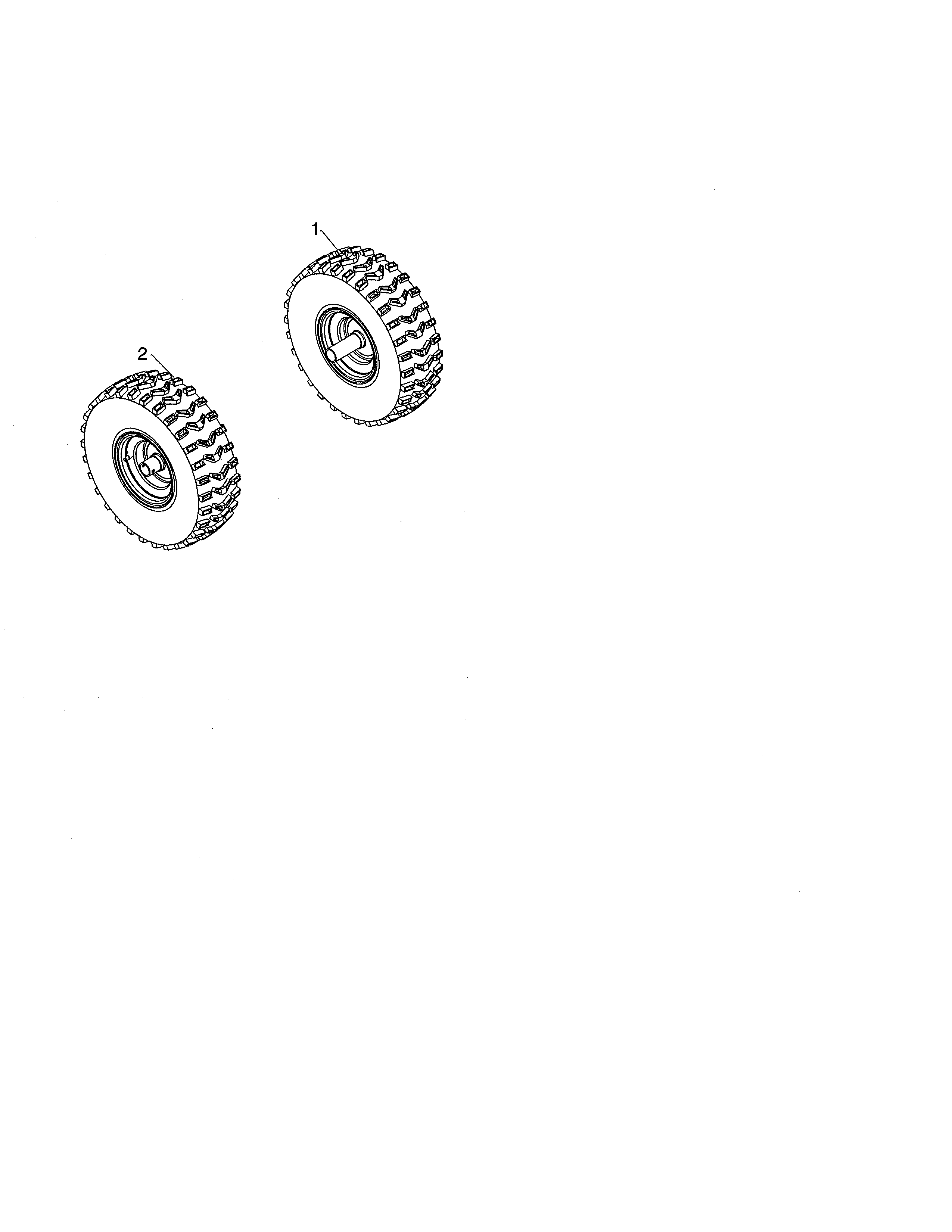 Husqvarna ST224-96193009602 wheels diagram