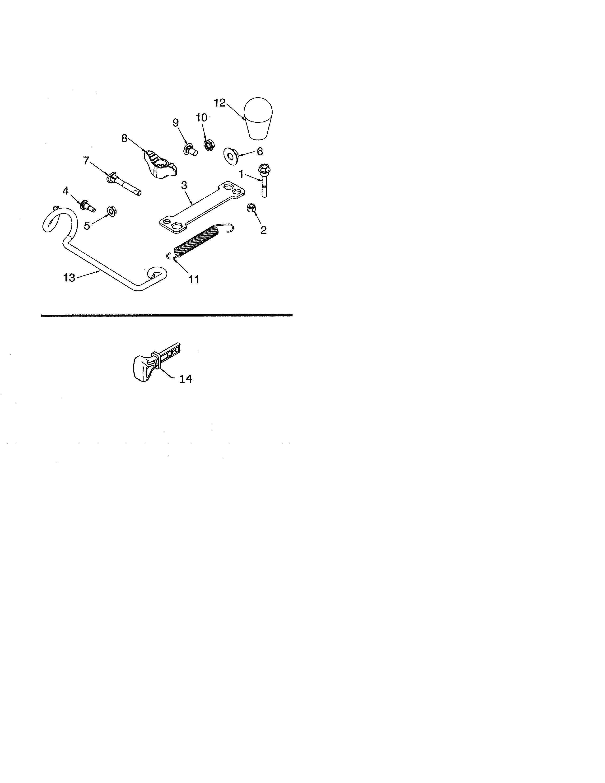 Husqvarna ST224-96193009602 bag of parts diagram