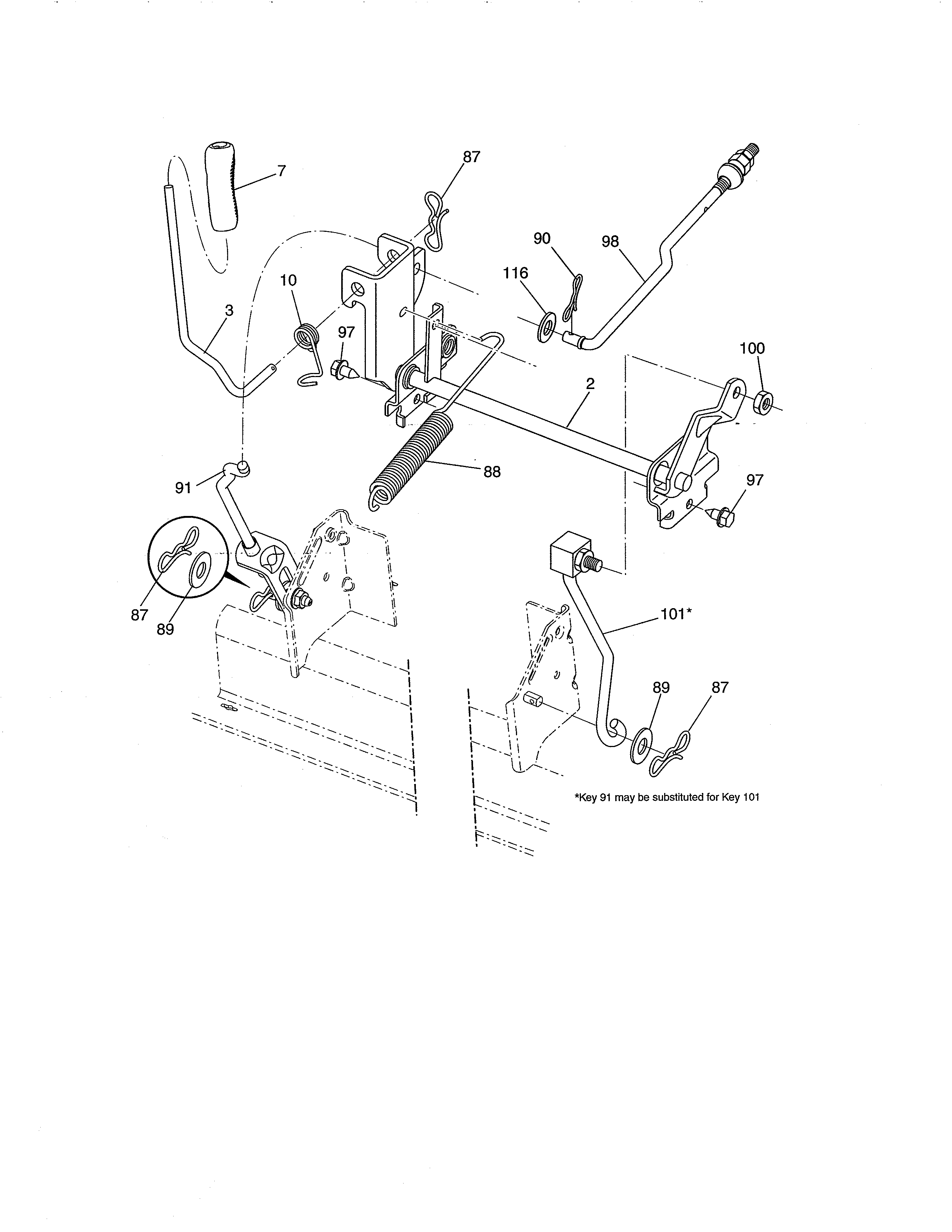 Craftsman 917255729 lift diagram
