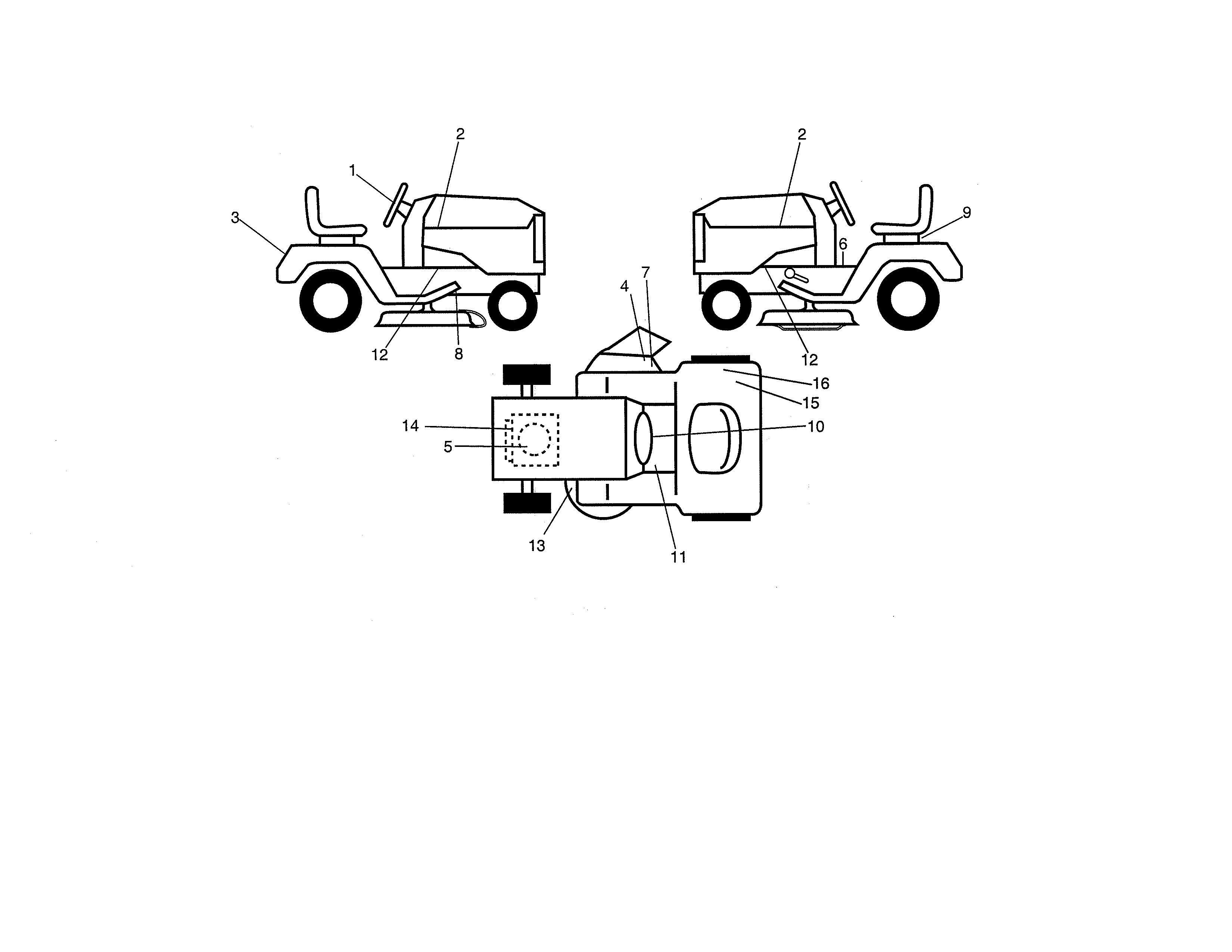 Craftsman 917990420 decals diagram