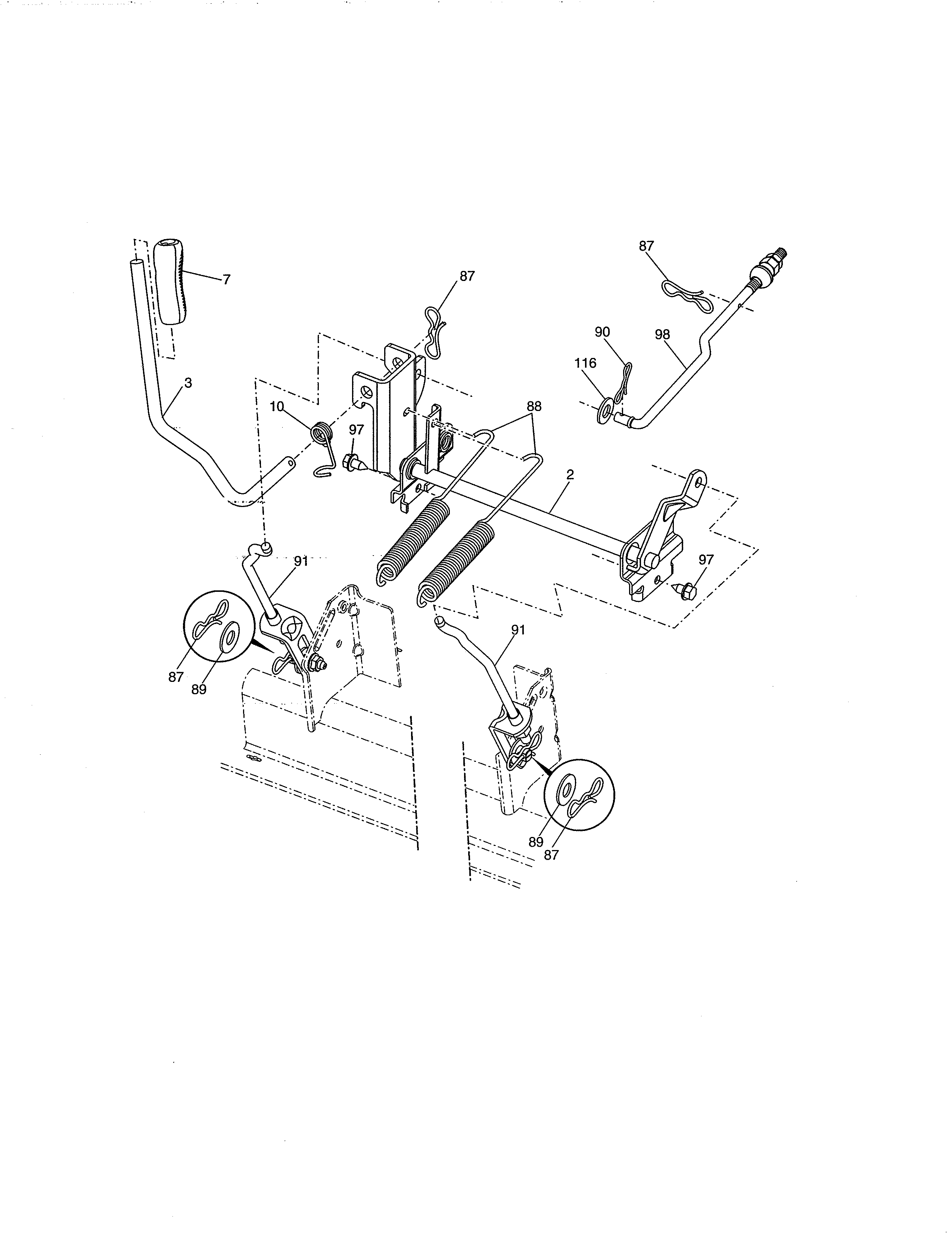 Craftsman 917255738 lift diagram