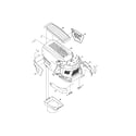 MTD 1417A3ZW099 hood/bumper diagram