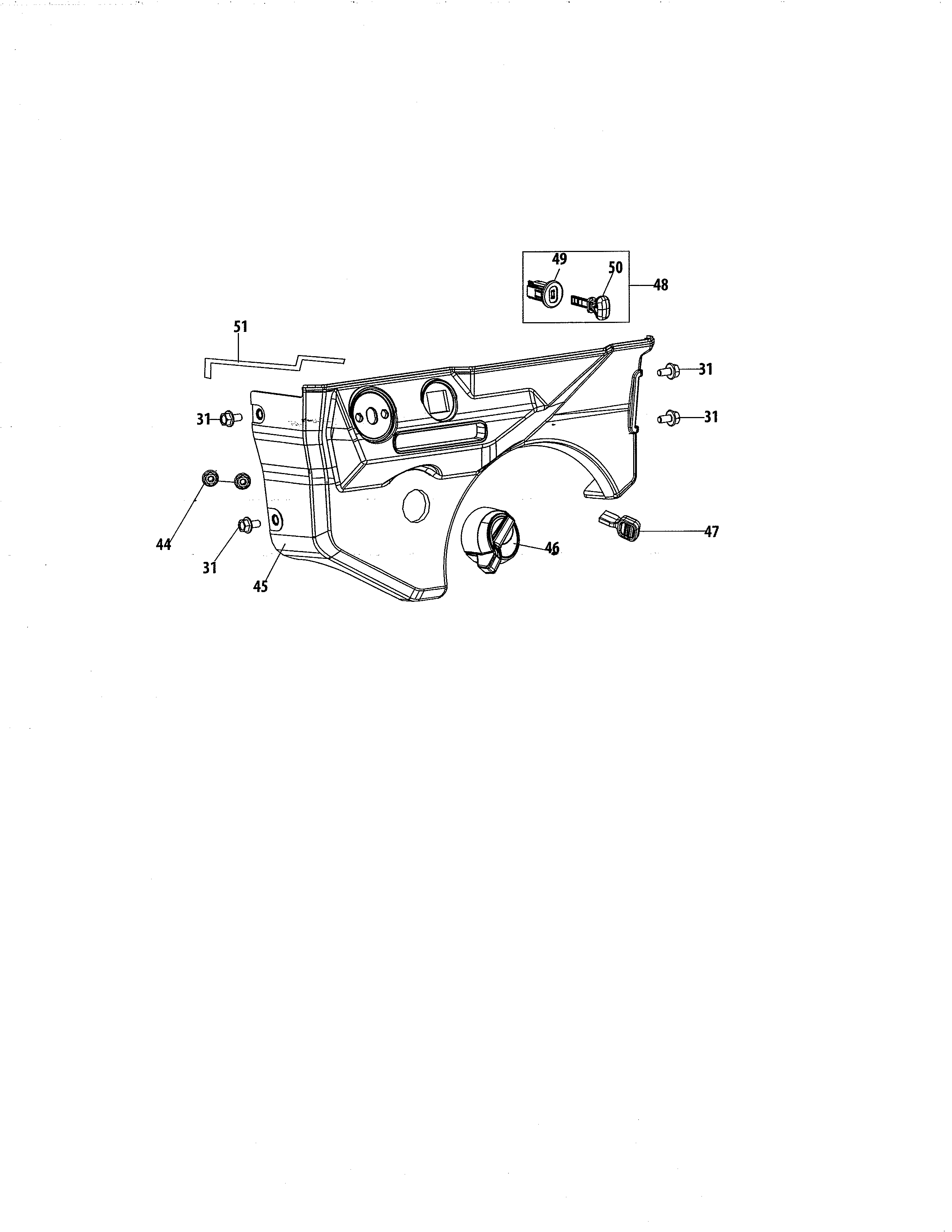 Craftsman 247883940 engine shroud diagram