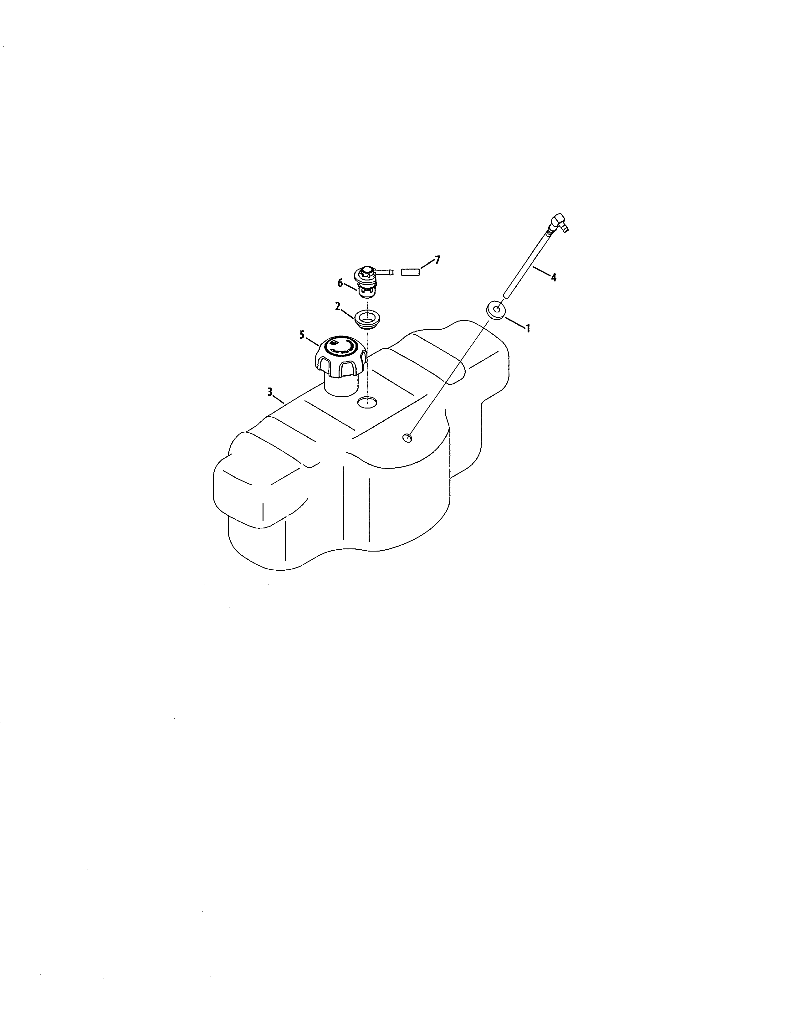 Craftsman 247204100 fuel tank diagram