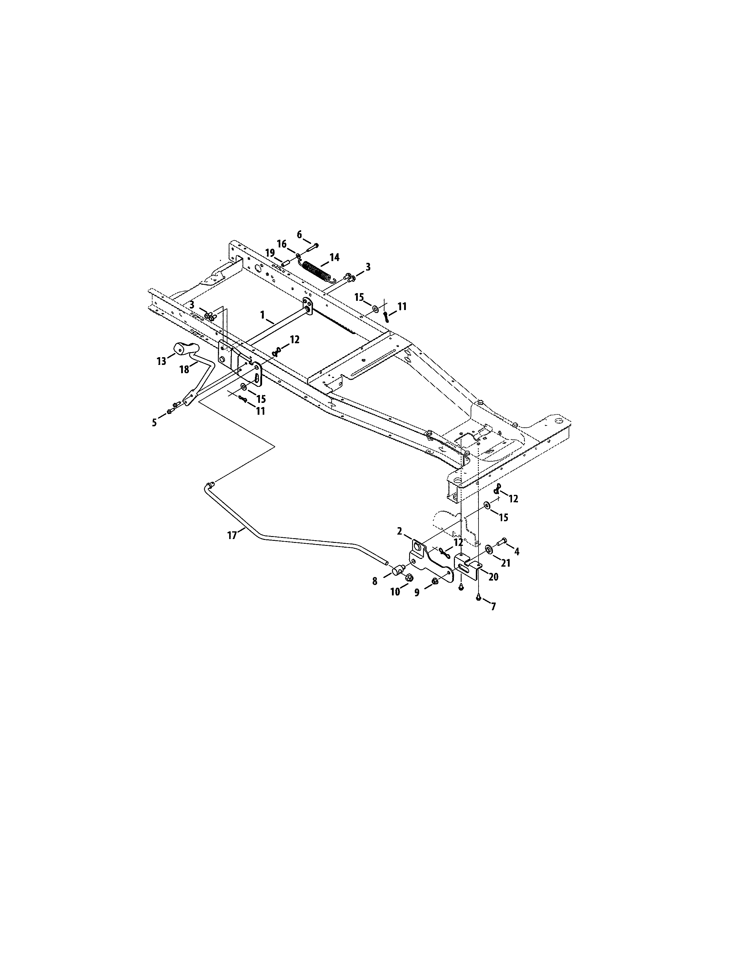 Craftsman 247290003 lift diagram