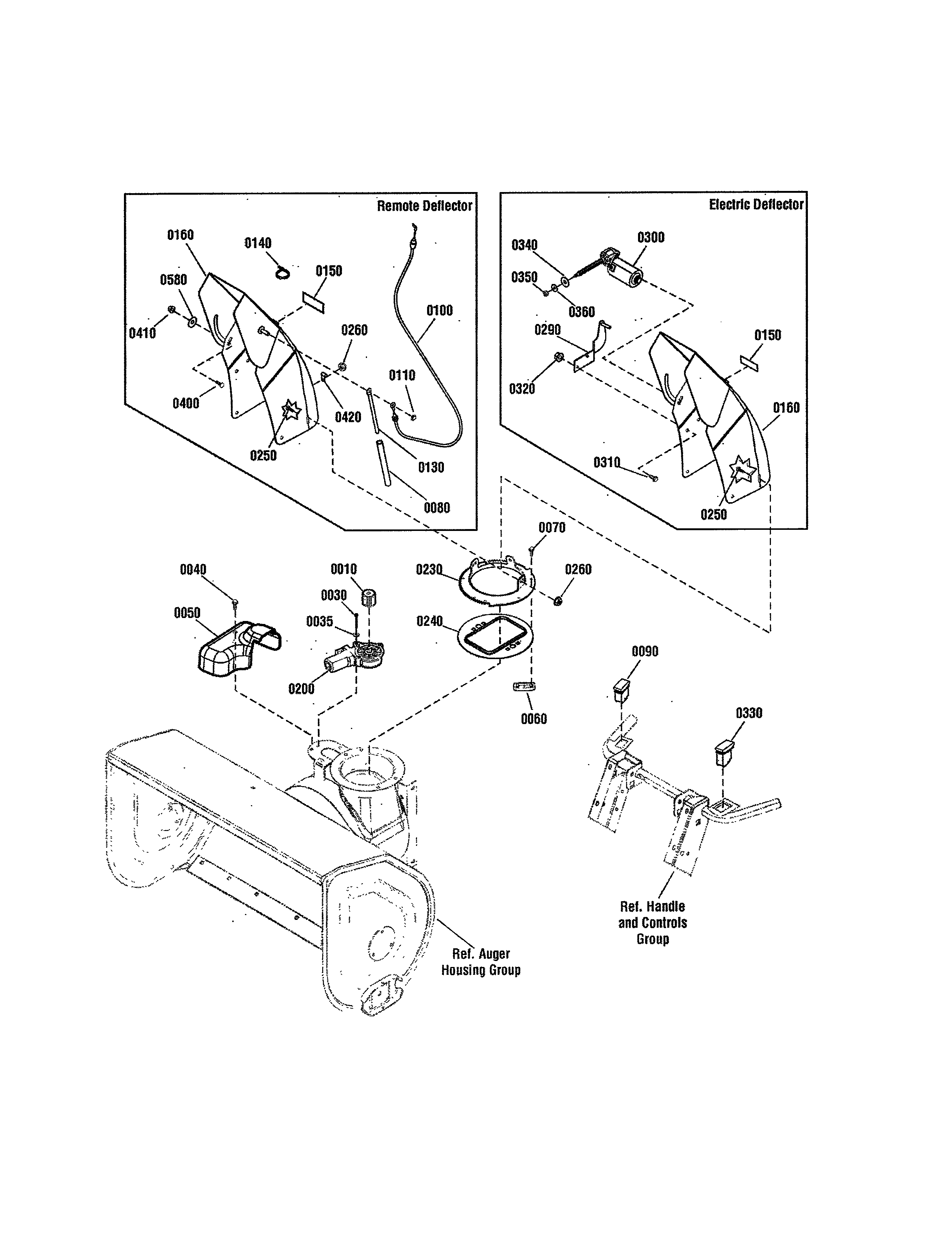 Snapper 1696002 discharge chute diagram