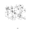 MTD 41DDZ20C799 fuel tank/short block diagram