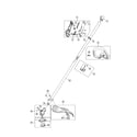 Craftsman 316731973 drive shaft/handle/shield diagram