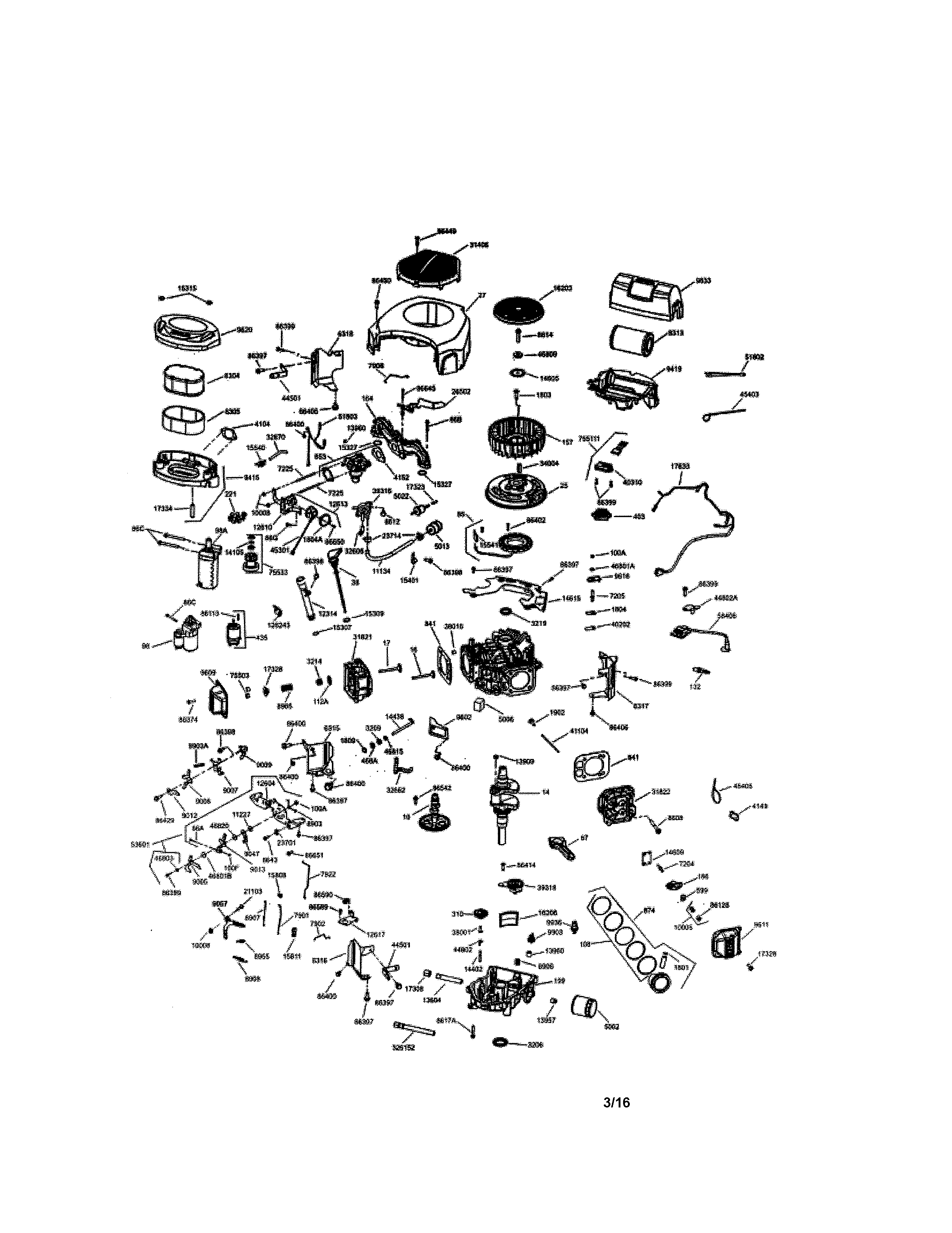 Craftsman 247270470 engine diagram