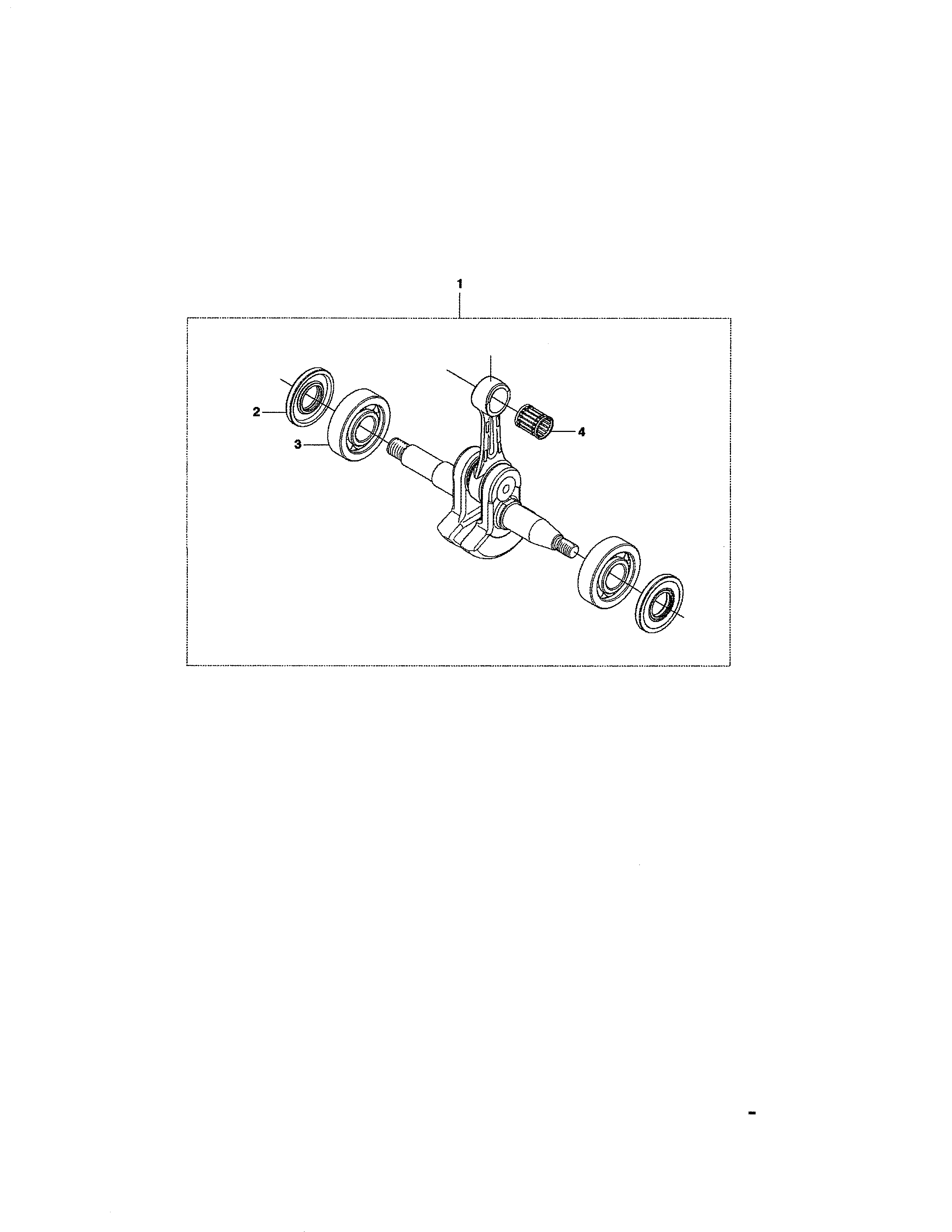 Husqvarna 460 crankshaft diagram