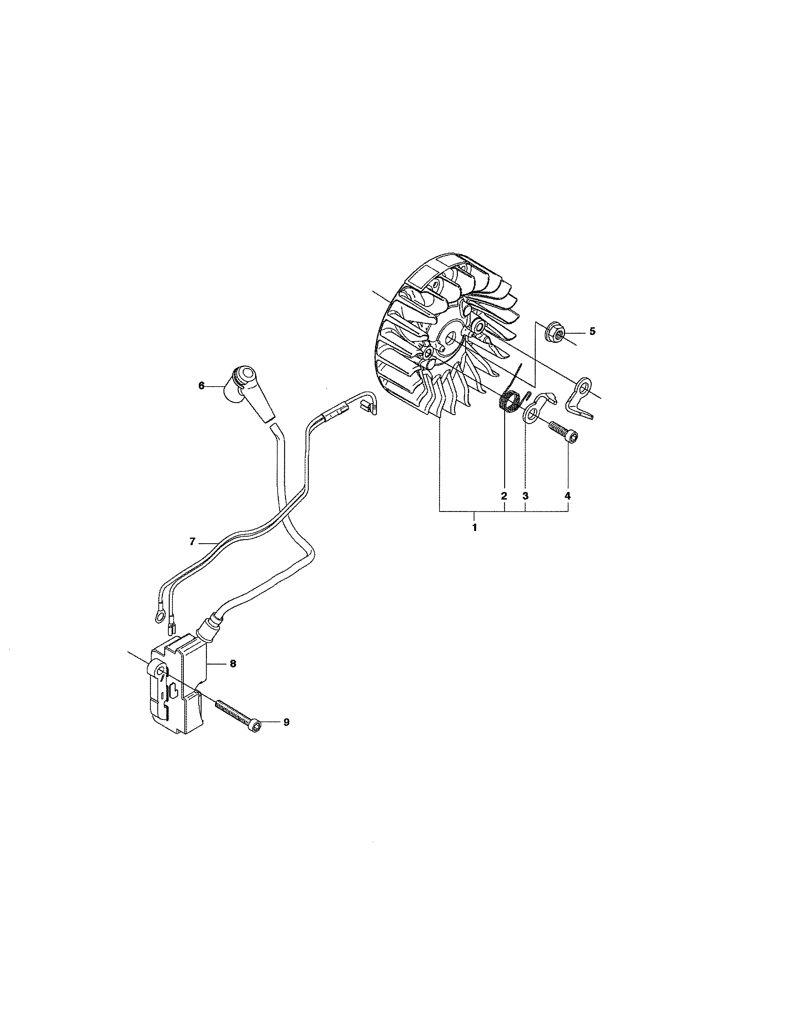 Husqvarna 460 electrical diagram