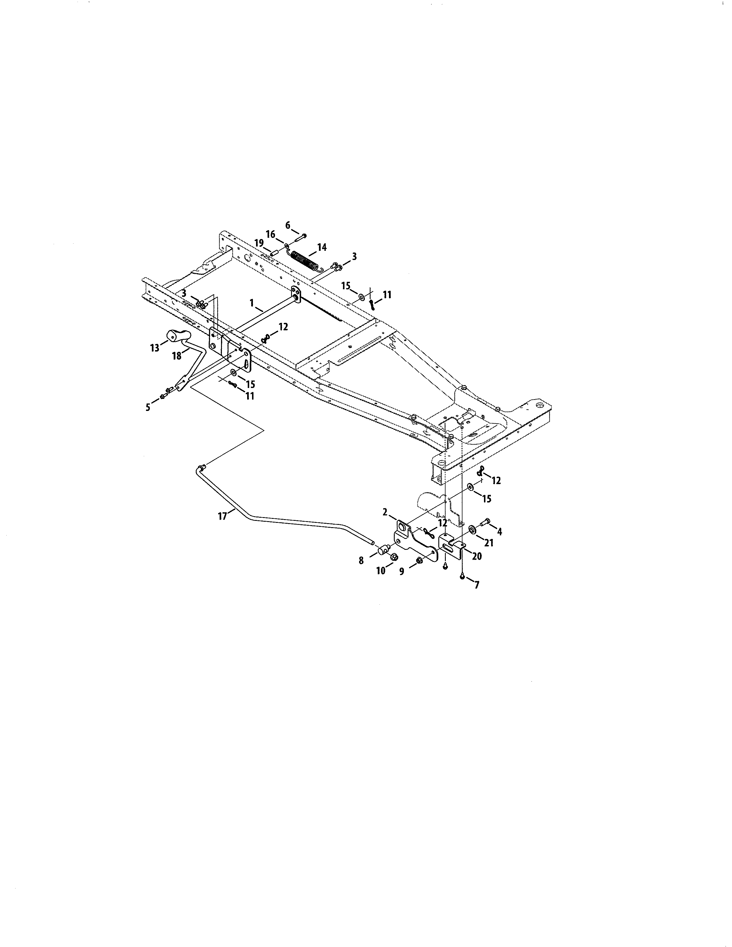 Craftsman 247290002 lift diagram