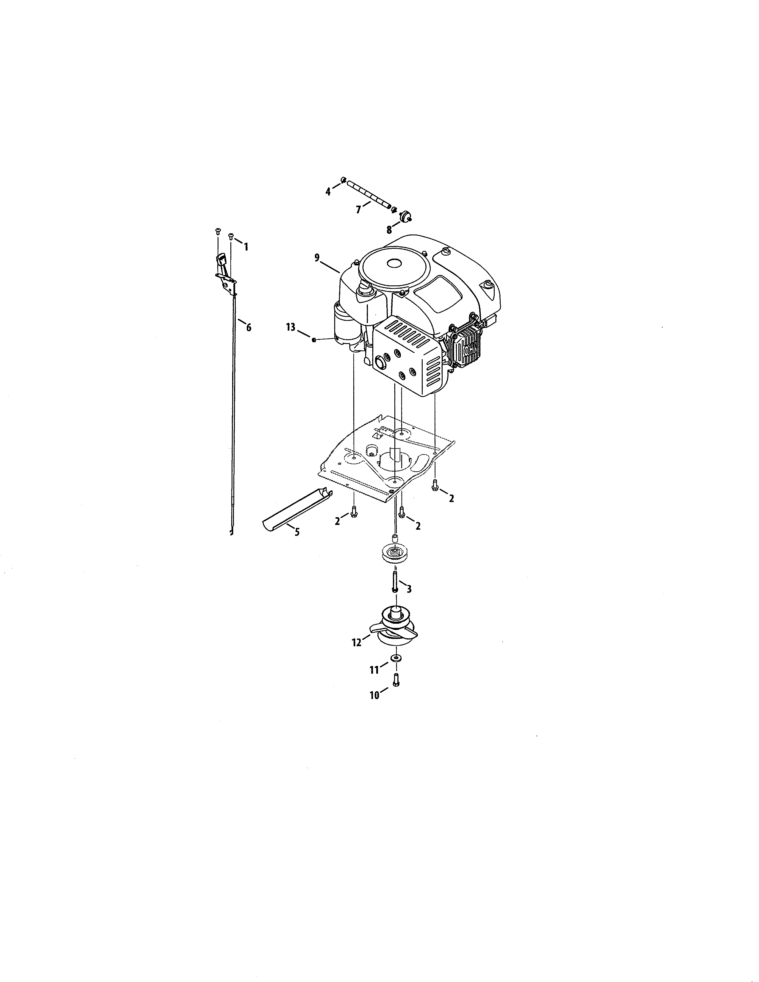 Craftsman 247290002 engine diagram