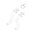 Husqvarna 96043022500 exhaust diagram