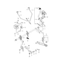 Husqvarna 91750662 brake/lift diagram